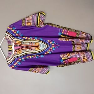 Big Mama Dashiki Top w Front Pockets